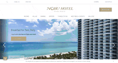 Desktop Screenshot of nobuhotelmiamibeach.com