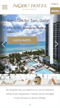 Mobile Screenshot of nobuhotelmiamibeach.com